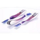 Látkový náramok s farebnou potlačou - Hliníkovým krúžkom - EXPRES