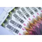 Náramky 1" Tyvek S farebnou potlačou a s čiarovým kódom