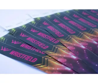 Náramky 1" Tyvek S farebnou potlačou