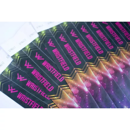 Náramky 1" Tyvek S farebnou potlačou