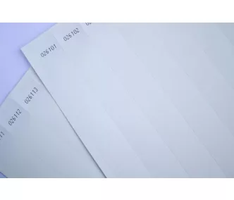 Špeciálne náramky Tyvek 1" pre laserové tlačiarne