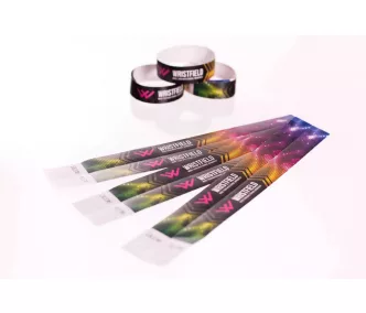 Náramky Tyvek 3/4" S farebnou potlačou