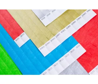   Náramky Tyvek 3/4" - Detská veľkosť (20cm) - Bez potlače