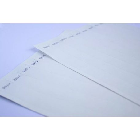 Špeciálne náramky Tyvek 3/4" pre laserové tlačiarne