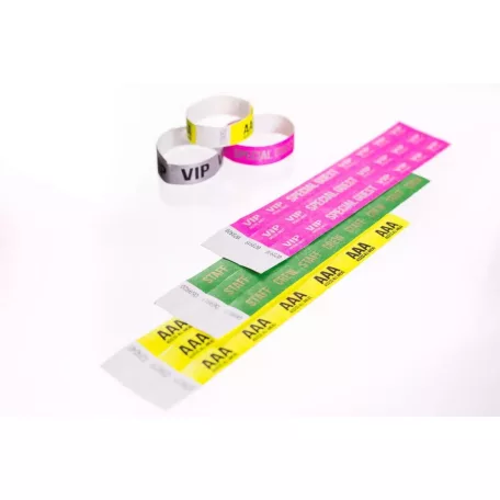 Náramky Tyvek 3/4" VZOROVANÉ - AAA