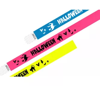 Tyvek 3/4" vzorované - Halloween Čarodejnica