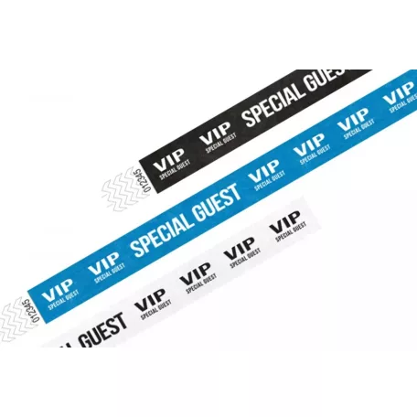 Náramky Tyvek 3/4" VZOROVANÉ - VIP Special Guest
