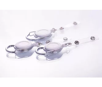 Oválny Yo-yo teleskopický držiak na karty