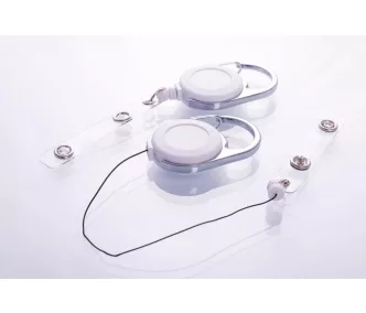 Oválny Yo-yo teleskopický držiak na karty